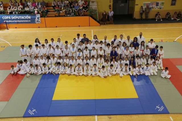 PACO PAZ. OURENSE. 16/06/2018. Más Deporte. Judo. Copa Diputación de Judo en el Pazo dos Deportes Paco Paz. FOTO: IVÁN DACAL