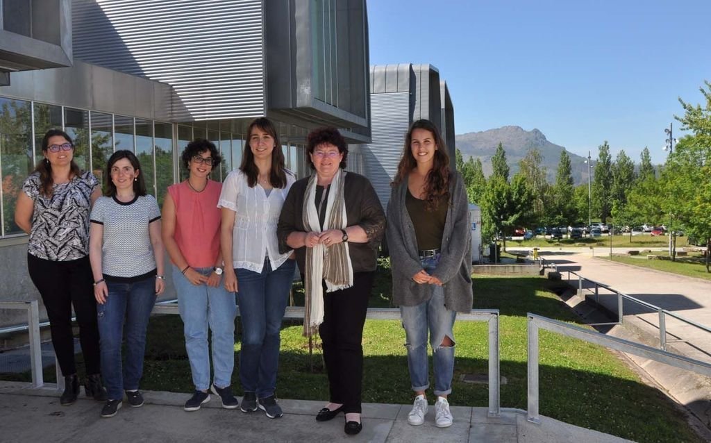 El equipo de investigadoras de la Universidade de Vigo.