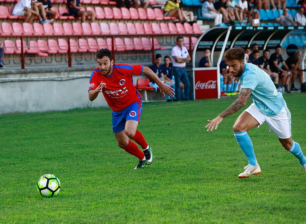 OURENSE. 31/07/2018 O Couto. Encuentro amistoso UD Ourense - Celta B Foto: Miguel Angel
