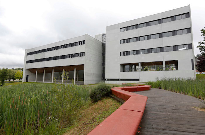 Ourense. 05/06/18. Edificio del Campus da Auga en el Campus de Ourense.
Foto: Xesús Fariñas