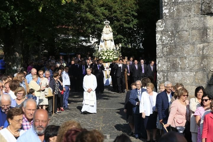 Ourense 8/9/2017 Ribadavia, procesion Virgel del Portal