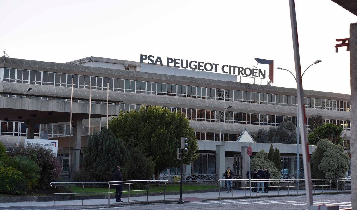 La factoría de PSA Vigo.