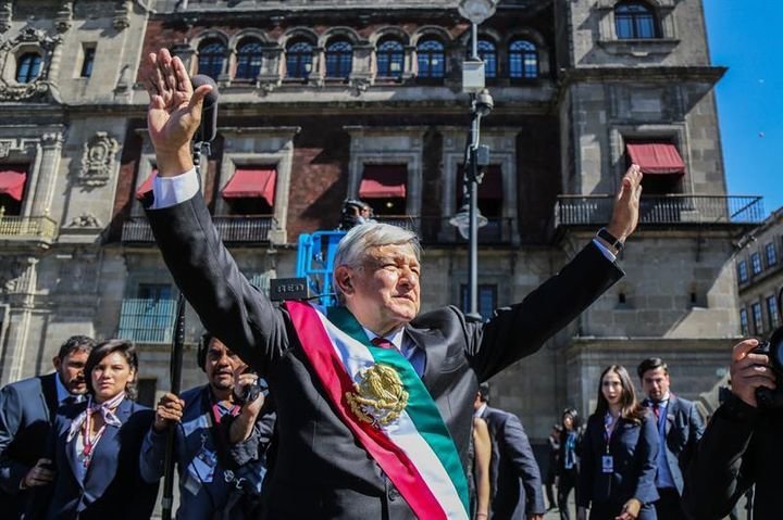 El nuevo presidente de México, Andrés Manuel López Obrador