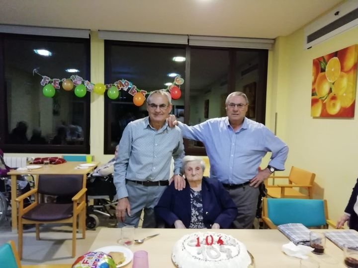 Cumpleaños centenario Maside