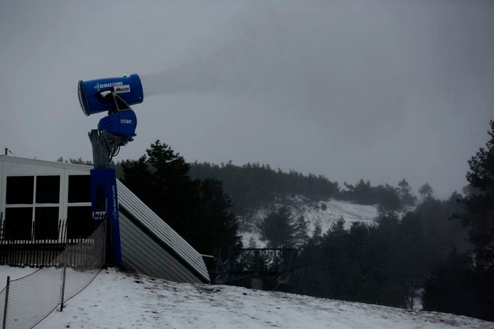 Manzaneda esquí nieve Valdeorras