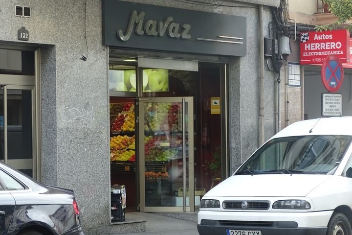 La tienda de Frutas Mavaz en la avenida de Buenos Aires.