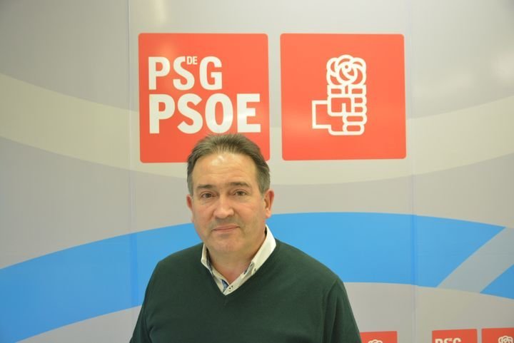 Octavio Rodríguez, candidato del PSOE en A Gudiña.