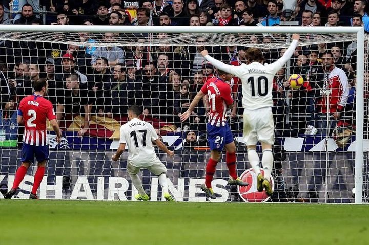 Derbi madrileño entre Atlético de Madrid y Real Madrid