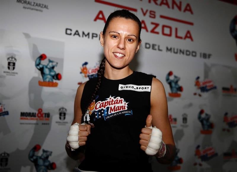La boxeadora española Joana Pastrana.