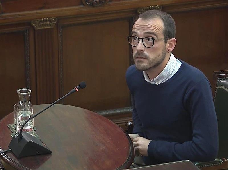 Jaume Mestre, durante el juicio.