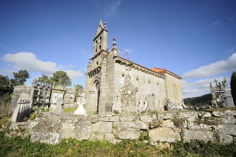 La iglesia de San Facundo, una de las tres asaltadas (MARTIÑO PINAL).