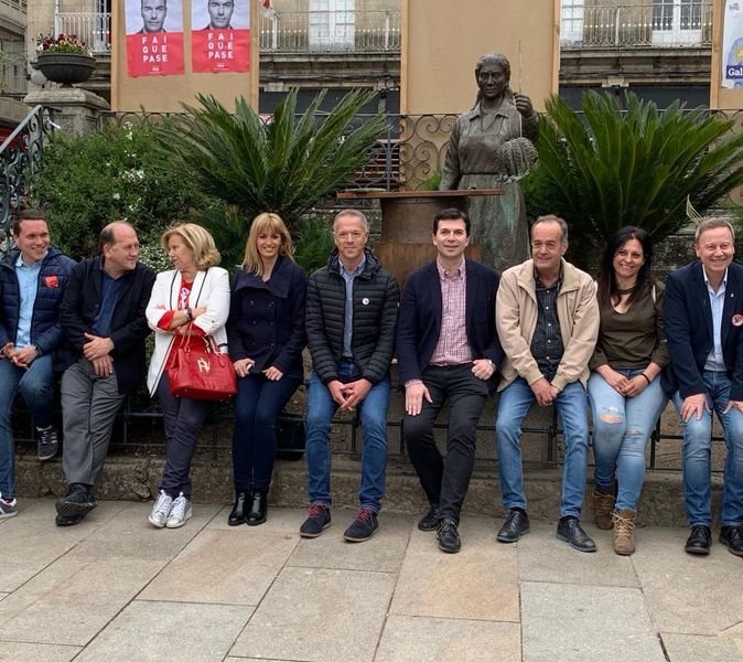 visita de Caballero a Ourense