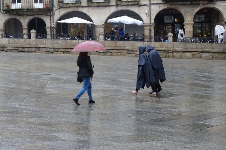 lluvia. Ourense