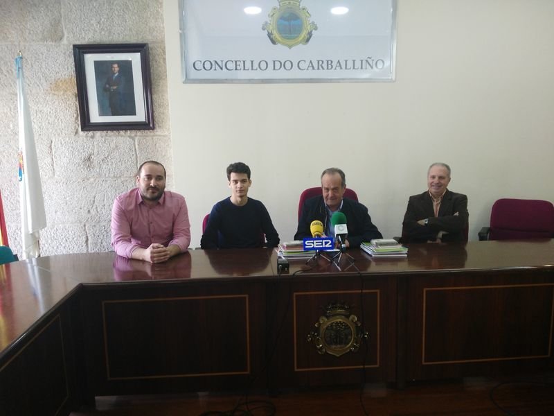 Diego Fernández, Daniel Fernández, Francisco Fumega y José Troitiño.