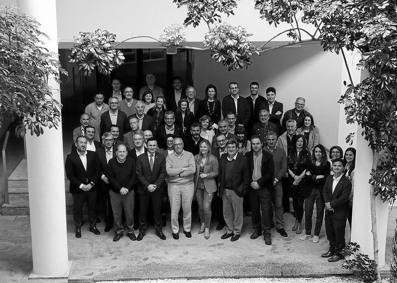 Participantes en la reunión anual del Foro Económico de Galicia, en A Toxa.