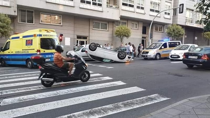 accidente rua emilia pardo bazan