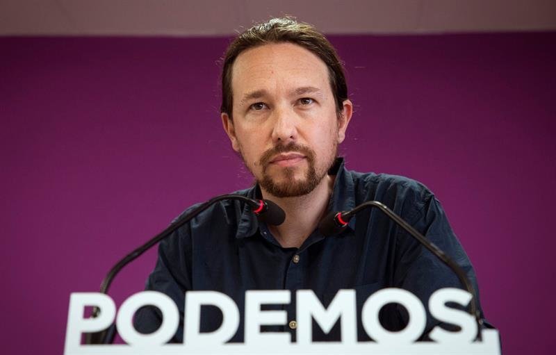 El secretario general de Podemos, Pablo Iglesias.