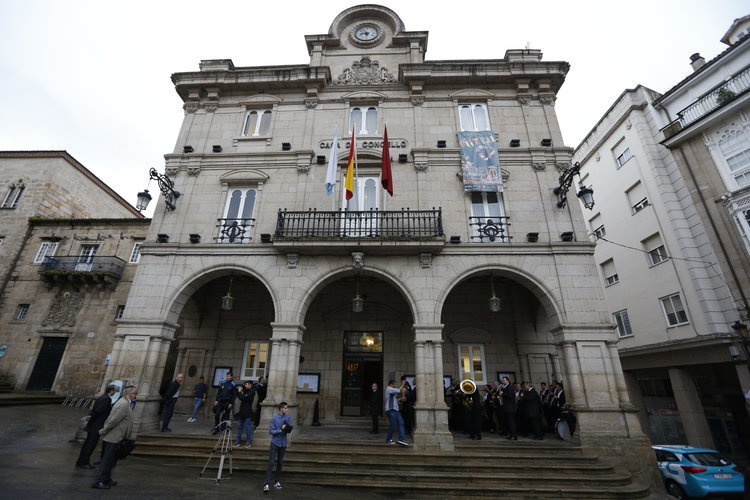 Las negociaciones para gobernar el Concello de Ourense se intensifican esta semana (XESÚS FARIÑAS).