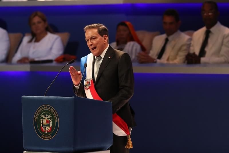 El nuevo presidente panameño Laurentino Cortizo