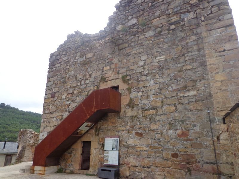 Torre medieval del Castro, en O Barco de Valdeorras.