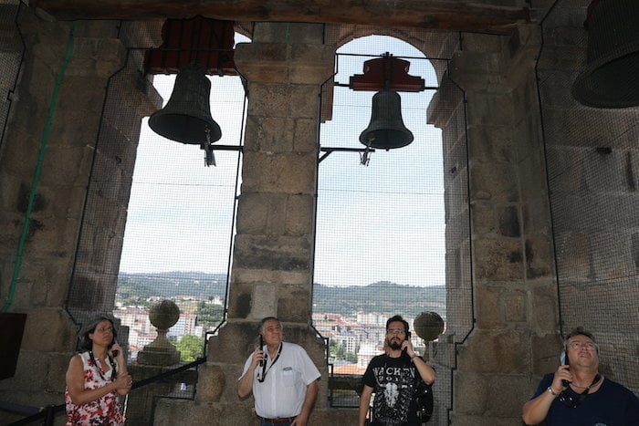 OURENSE 3/07/2019.- Visitas turística a la torre de la Catedral. José Paz