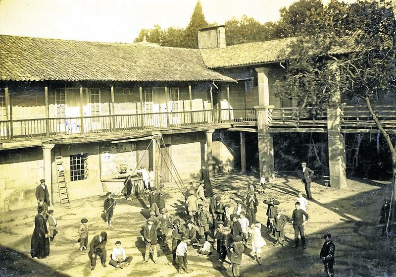 Circa 1912. Papel fotográfico, archivo del colegio Salesianos, Ourense.