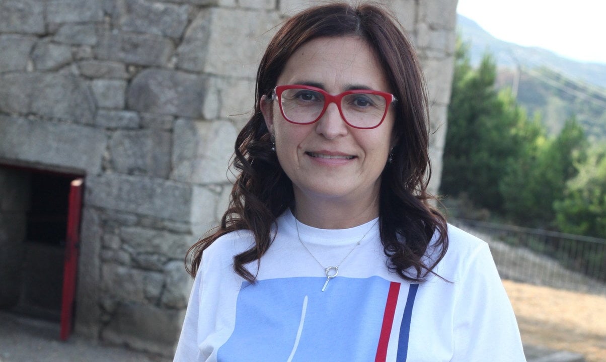 Ana Villarino, alcaldesa de Oímbra. José Paz