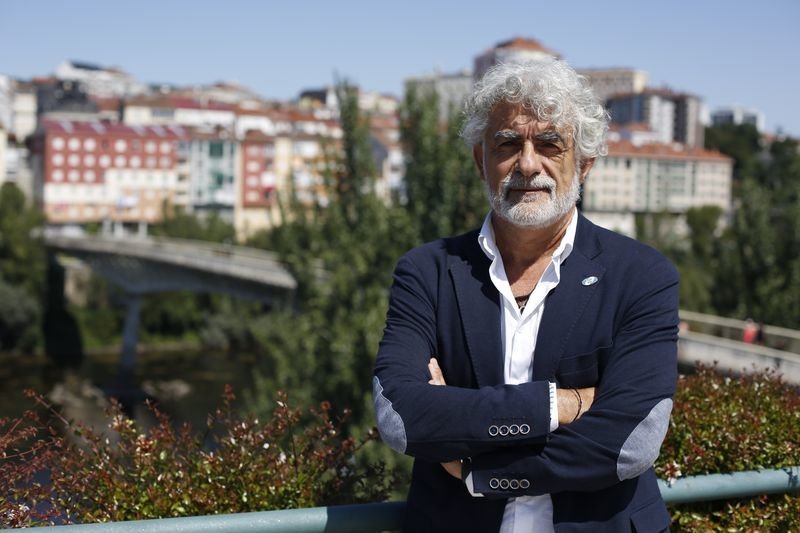 José Antonio Sobrino, esta semana en Ourense (XESÚS FARIÑAS).