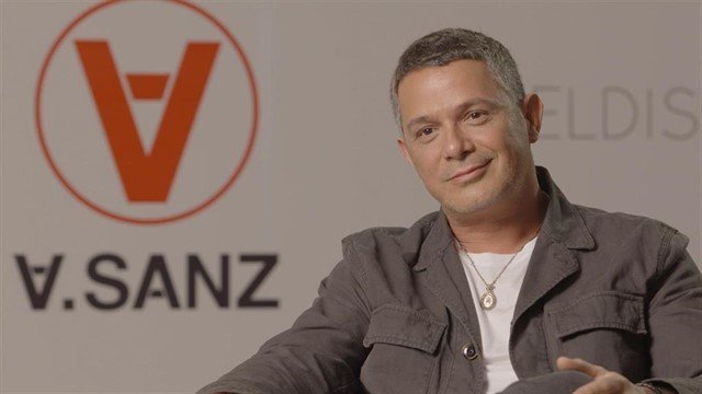 Alejandro Sanz, durante una entrevista.