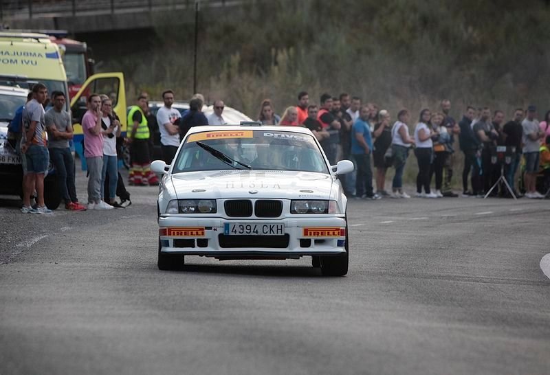 Una de las ediciones previas del Rally Ribeira Sacra.