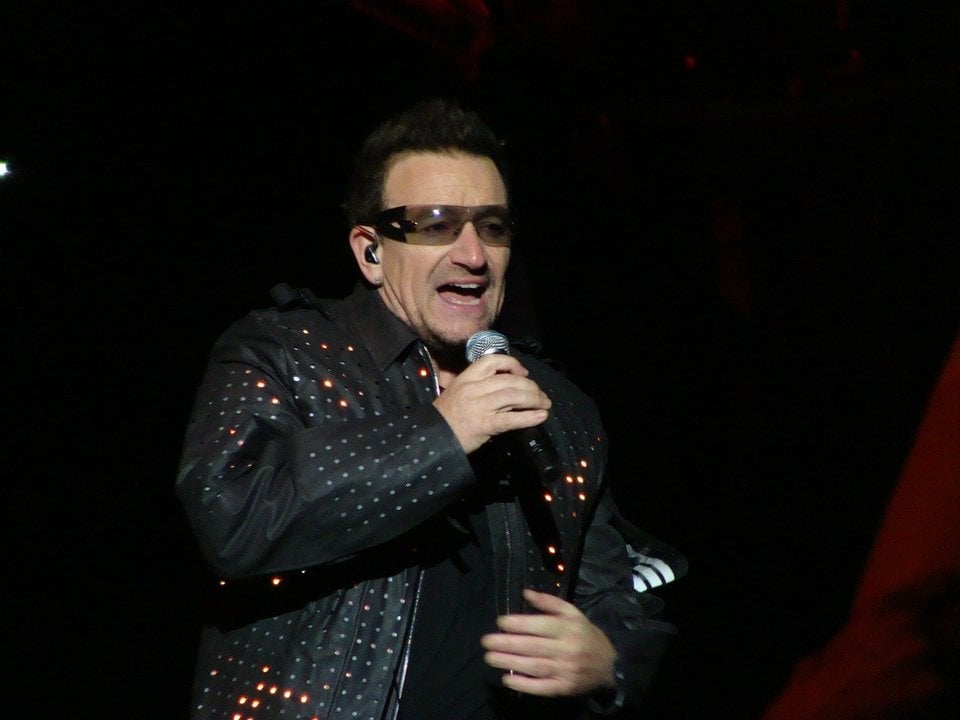 Bono, en un concierto.