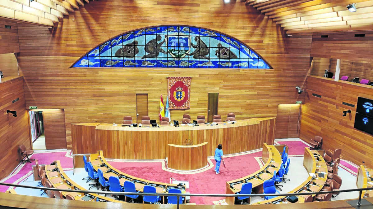 Hemiciclo Parlamento Galicia