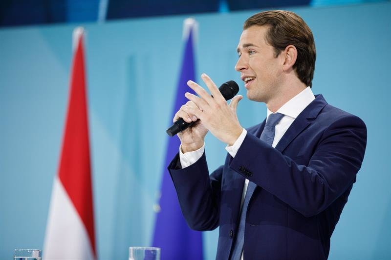 Sebastian Kurz, leader of Austrian People&#39;s Party (OeVP)