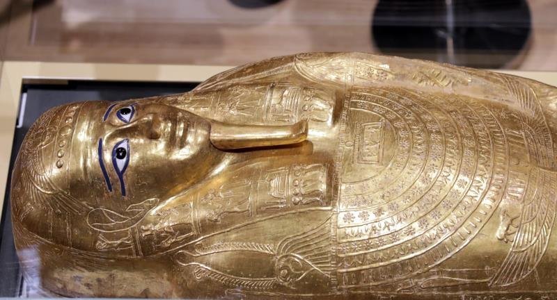 Egipto logra repatriar del Museo Metropolitano de NY un sarcófago saqueado. (Foto: EFE)