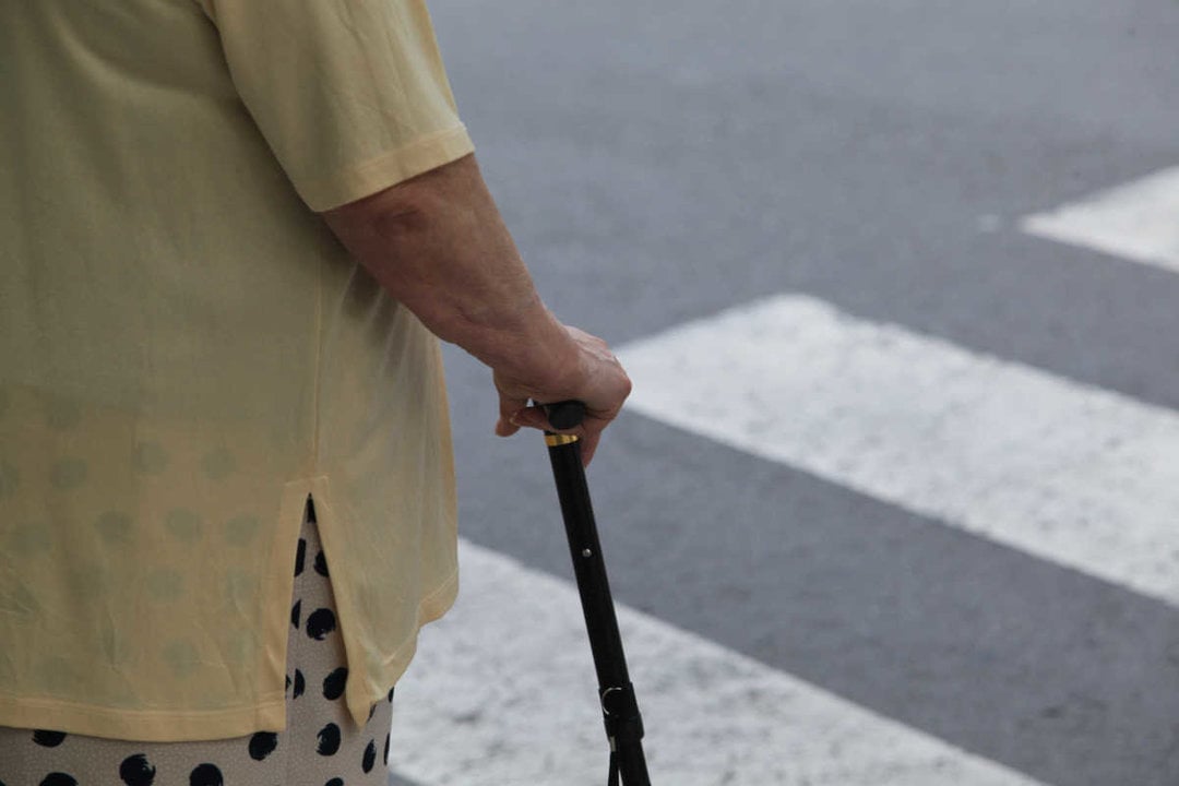 Ourense. 22-06-2015. Personas mayores en Ourense. José Paz