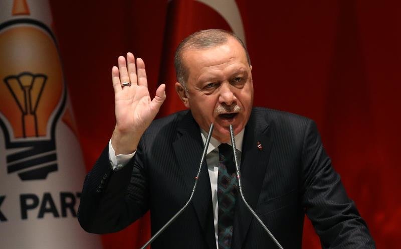 El presidente de Turquía, el islamista Recep Tayyip Erdogan. (Foto: EFE)
