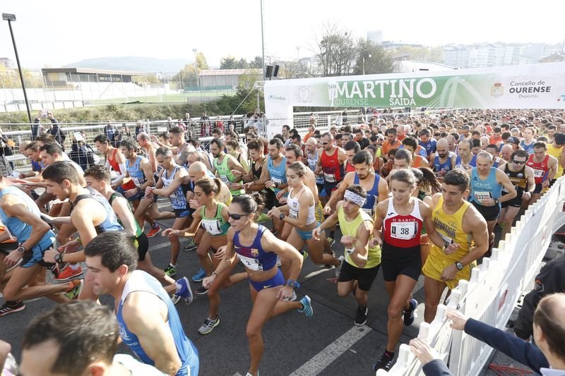 La Carreira Popular do San Martiño, uno de los eventos deportivos más destacados en la ciudad (XESÚS FARIÑAS).