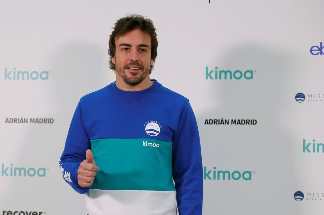Alonso, durante un acto promocional. (Foto: EFE)