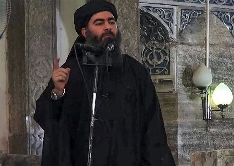 El líder del Estado Islámico, Abu Bakr al Baghdadi, en una foto de archivo. (Foto: EFE)