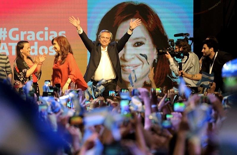El peronista Alberto Fernández, virtual presidente electo de Argentina tras ganar en primera vuelta las elecciones. (Foto: EFE)