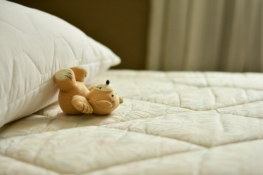 Una cama de un niño.