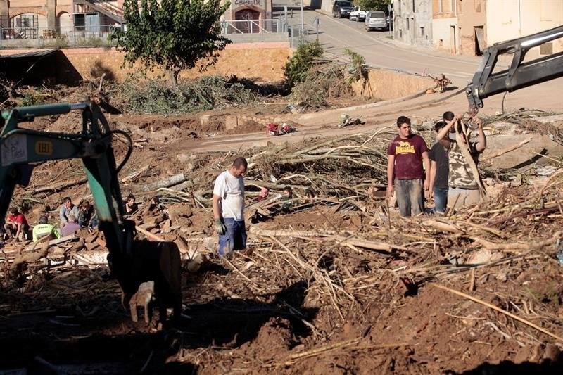 Daños causados por el temporal en Tarragona.