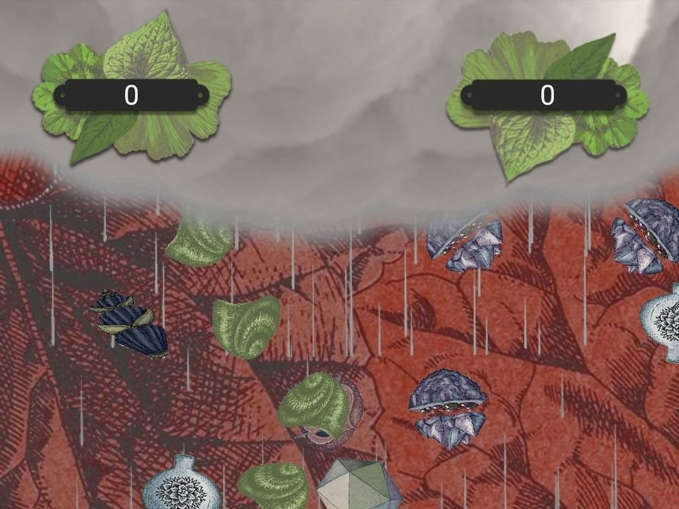 En SnailRain, el jugador se convierte en un depredador que mata caracoles.