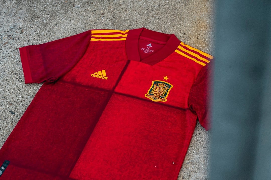 La nueva camiseta de la selección española.