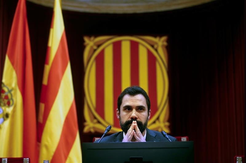 Torrent, presidente del Parlament de Cataluña.