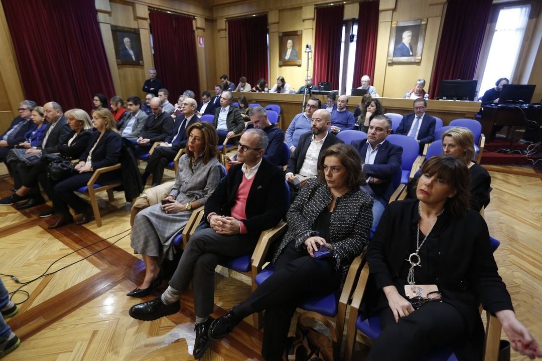 Ourense. 13/11/2019. Pleno debate del estado de la provincia en la Deputación de Ourense.
Foto: Xesús Fariñas
