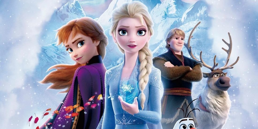 Los personajes de Frozen II, la secuela del éxito animado de Disney.