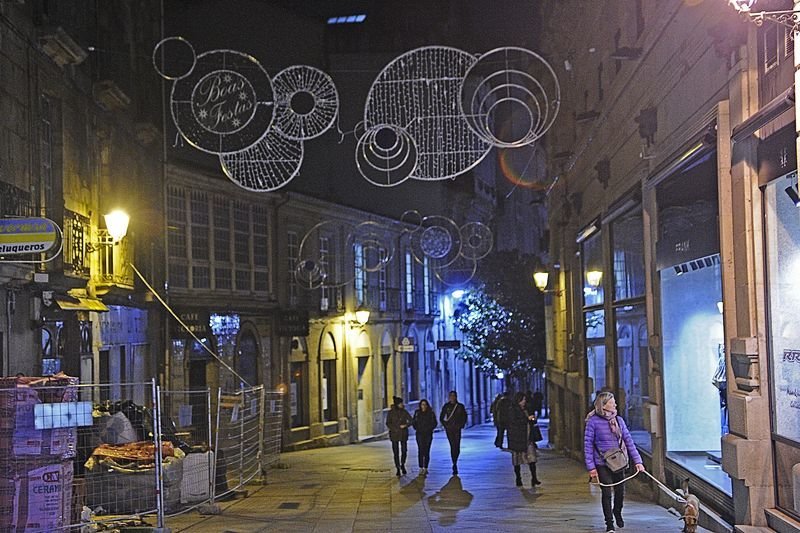 Las luces de Vigo atraen turistas a Ourense viajes desde Madrid