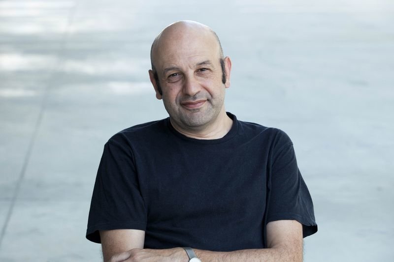 Carlos Quintáns, arquitecto y autor del libro sobre pizarra (LUIS DIAZ).