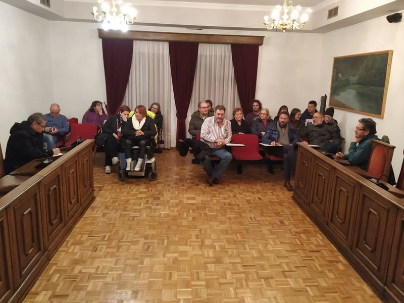 Reunión de la Plataforma Sanitaria de Valdeorras.